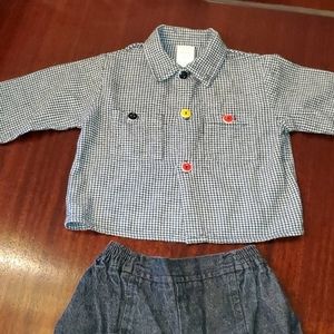 Adorable 12 month outfit ~ houndstooth!